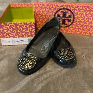 Tory Burch - Quilted Patent Flat